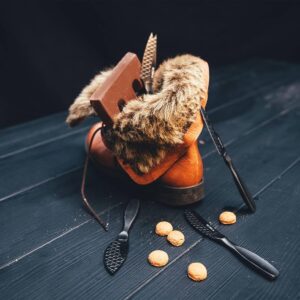 cheese board and knife set