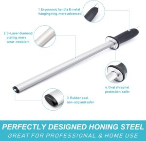 diamond honing rod