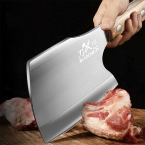 damascus meat cleaver